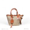 Polo Ralph Lauren Mini Houndstooth Bellport Tote