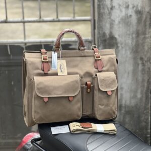 Silver Lake Club - Herringbone Fabric 2way Bag