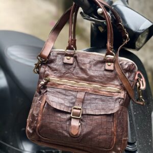 Campomaggi Leather Tote Bag - Brown